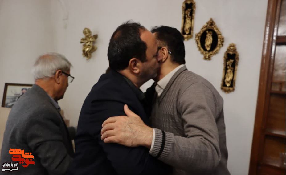دیدار سرپرست بنیاد شهید و امورایثارگران آذربایجان غربی با جانباز ۷۰‌درصد گرانقدر «ناصر جهانی مقدم»