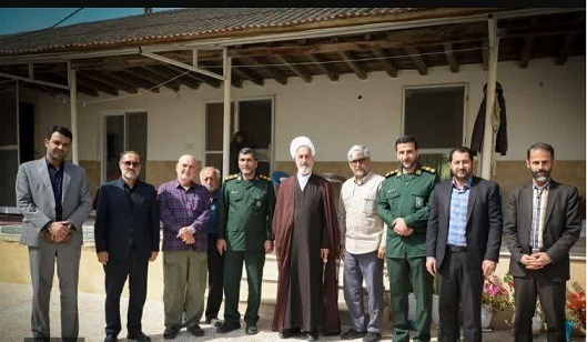 دیدار مدیرکل بنیاد مازندران با خانواده سردار شهید «حسین بهرامی»
