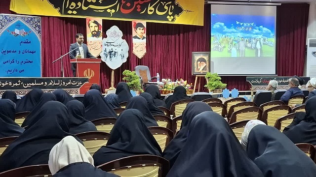 مراسم گرامیداشت شهدای فروردین ماه روستای قراخیل در قائم شهر + تصاویر