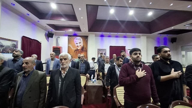 مراسم گرامیداشت شهدای فروردین ماه روستای قراخیل در قائم شهر + تصاویر