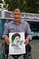 گزارش تصویری| برنامه‌های حاشیه‌ای آیین اولین سالگرد شهید رئیسی در کرج؛...