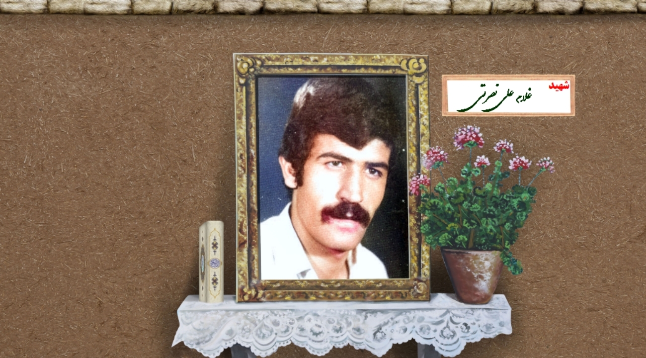 شهیدی که چشم بر آسمان گشود