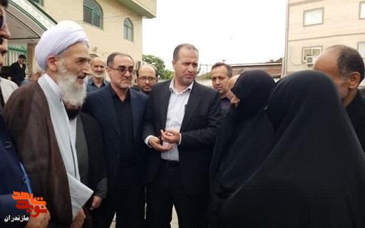 نماینده ولی فقیه، مدیر کل بنیاد مازندران از خانواده شهید «دکترسیدمحمدرضا ذاکریان» دیدار کرد