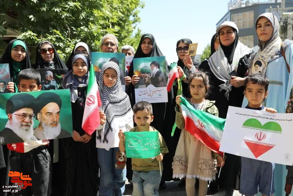 تصاویر / راهپیمایی « خشم و نصر» درکهگیلویه و بویراحمد