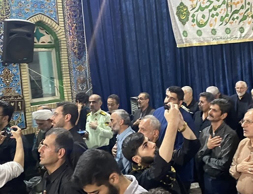 مراسم شب وداع با پیکرمطهر «شهید فرزین میرزا گل پور» حملات تروریستی در شهرستان بابل +تصاویر