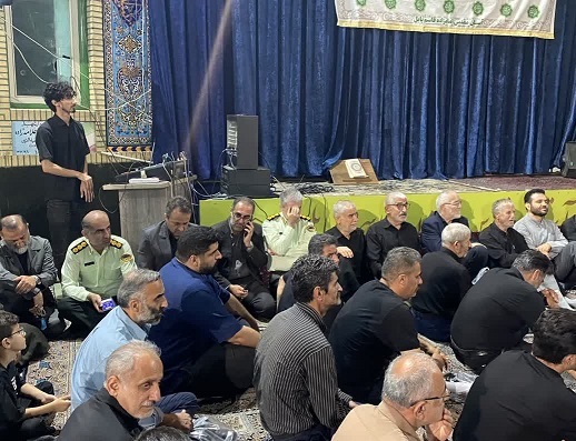مراسم شب وداع با پیکرمطهر «شهید فرزین میرزا گل پور» حملات تروریستی در شهرستان بابل +تصاویر