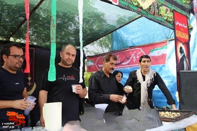 تصاویر/عزاداری روز عاشورا در گلزار شهدای گچساران