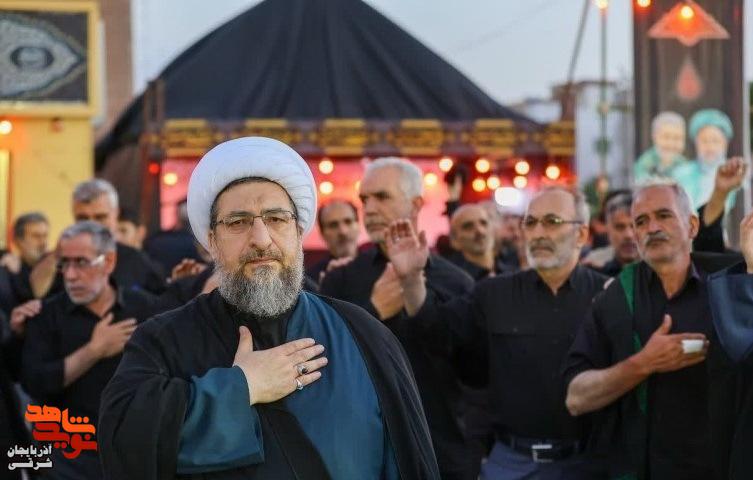 آیین معنوی عزاداری اباعبدالله‌الحسین (ع) در تبریز برگزار شد