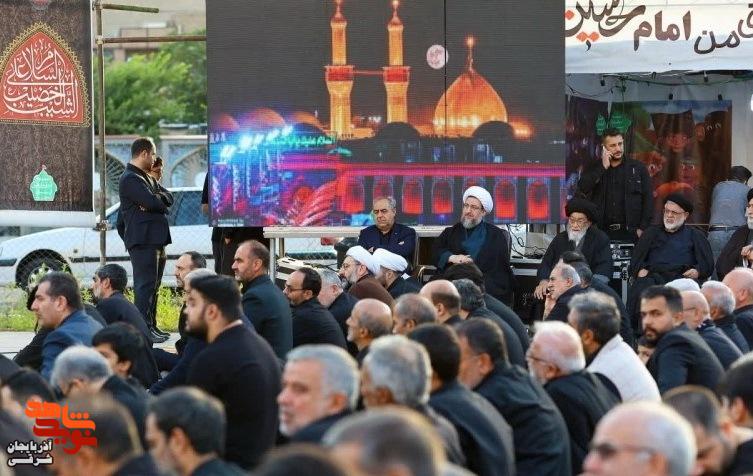 آیین معنوی عزاداری اباعبدالله‌الحسین (ع) در تبریز برگزار شد