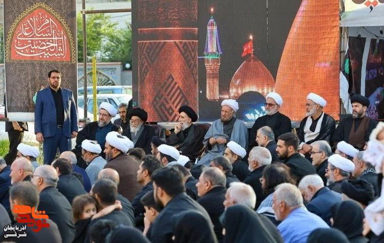آیین معنوی عزاداری اباعبدالله‌الحسین (ع) در تبریز برگزار شد