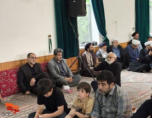 مراسم سومین روز شهادت شهید «سید مهدی موسوی» در روستای سنام ساری+تصاویر