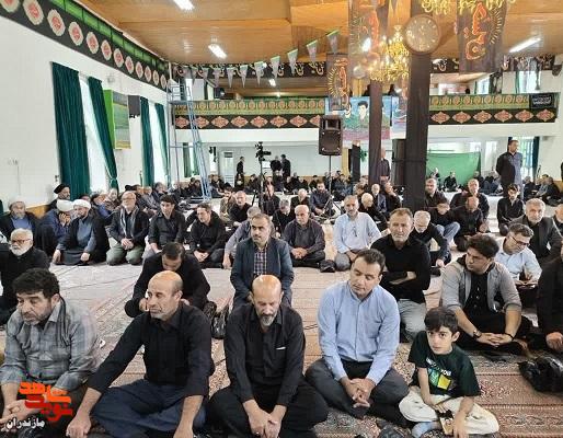 مراسم سومین روز شهادت شهید «سید مهدی موسوی» در روستای سنام ساری+تصاویر