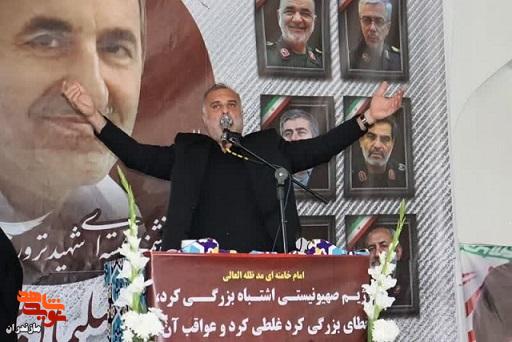 مراسم شب وداع با پیکر مطهر شهید حملات رژیم صهیونیستی «حاج سلیمان سلیمانی» در شهرستان نور +تصاویر