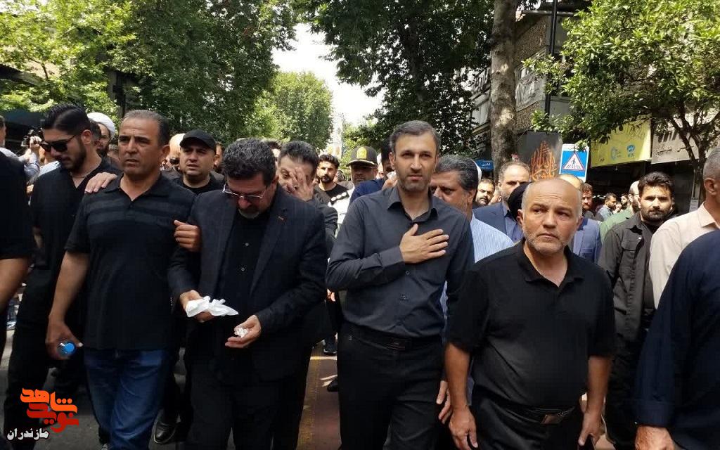 تصاویر/ تشییع پیکر مطهر شهید والامقام «محمد نشومی» در ساری
