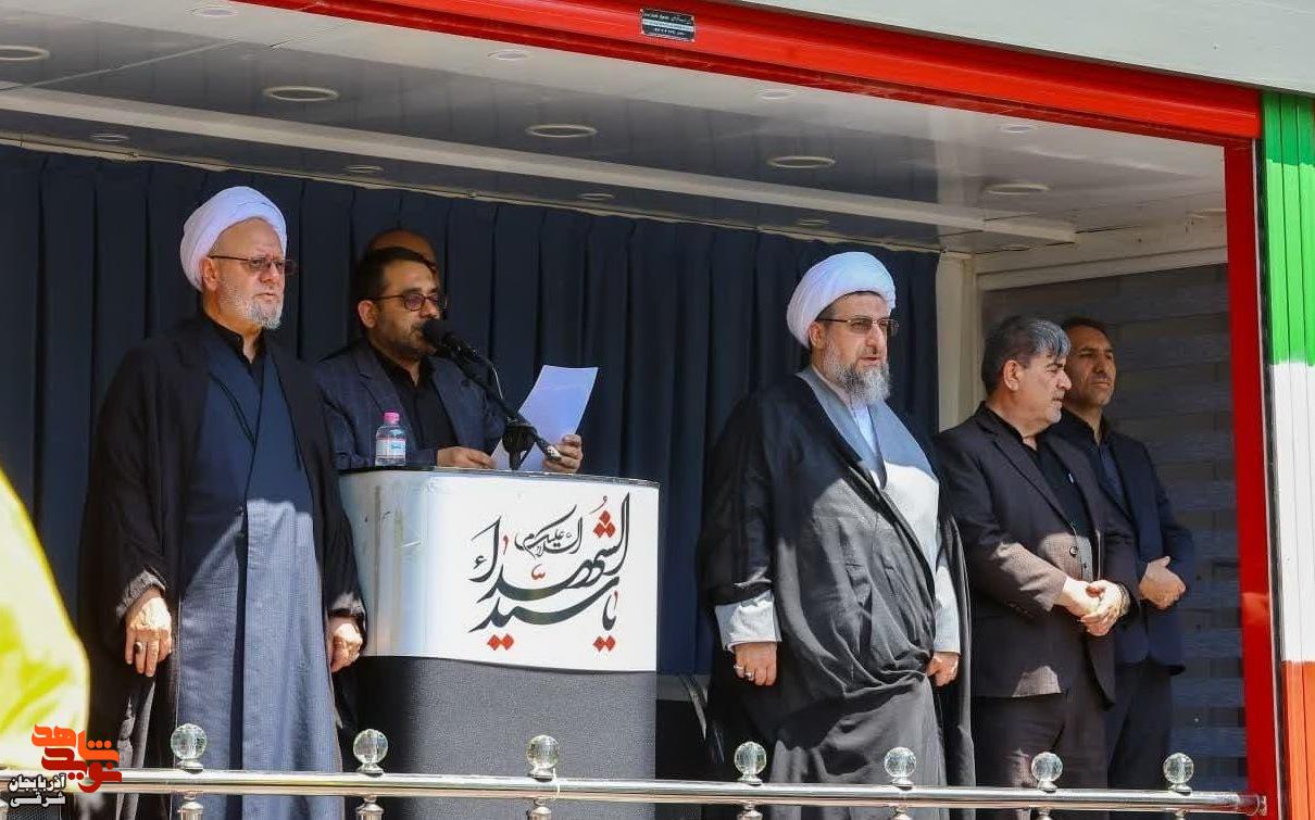 فریاد تبریز نمی‌گذارد مظلوم تنها بماند