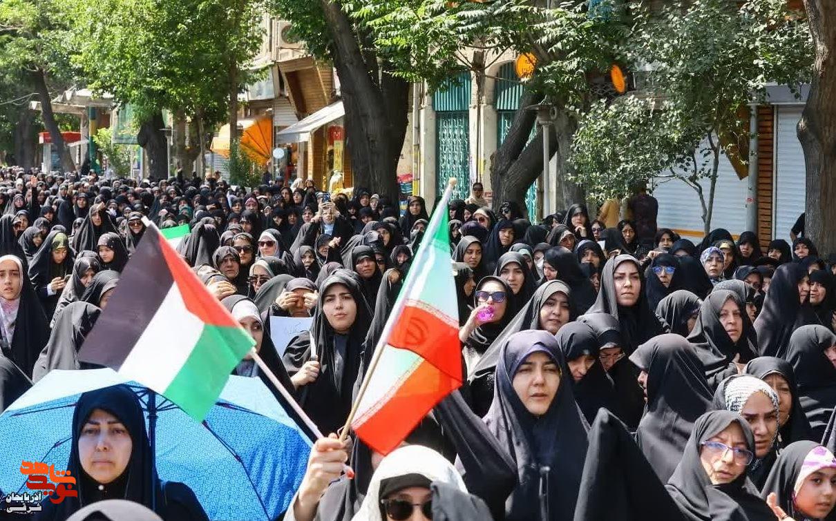 فریاد تبریز نمی‌گذارد مظلوم تنها بماند