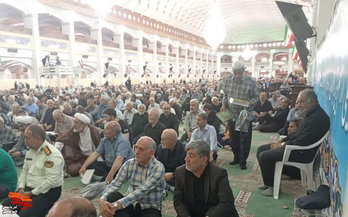 فریاد تبریز نمی‌گذارد مظلوم تنها بماند