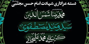 دسته عزاداری شهادت امام حسن‌مجتبی(ع) در سمنان...