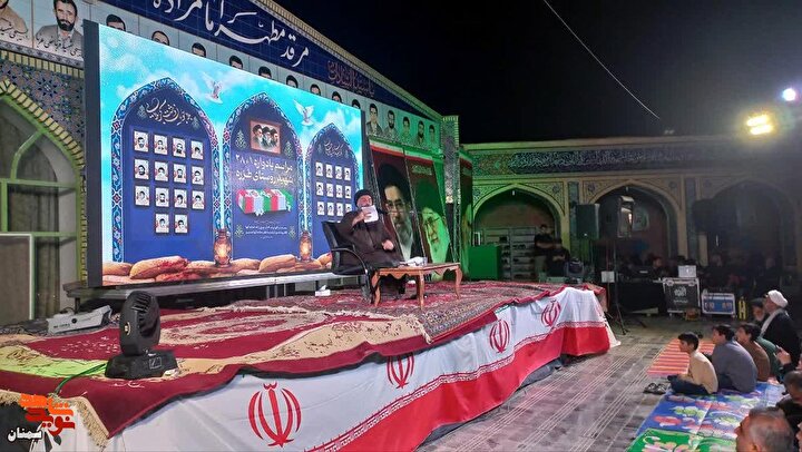 گزارش تصویری/ سی و دومین یادواره ۲۸ شهید روستای طزره دامغان