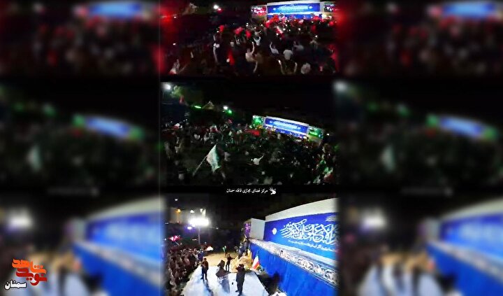 کلیپ/ تصاویری از شب‌های اقتدار در بوستان هفده شهریور سمنان