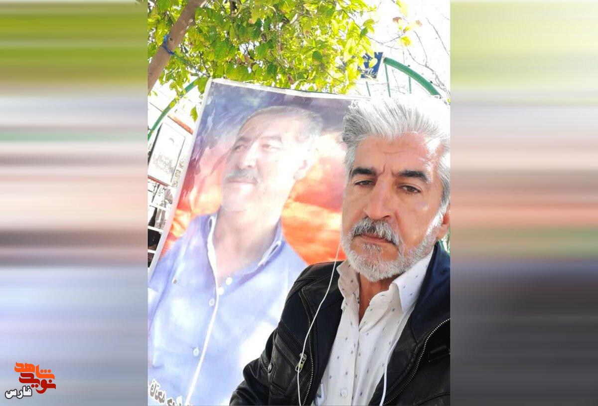 مادری چشمبهراه در معراج شهدا و فرزندی در سیاهچال بعث مادری چشمبهراه در معراج شهدا و فرزندی در سیاهچال بعث