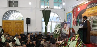 مراسم گرامیداشت شهید «قاسمی» در ساری+ تصاویر