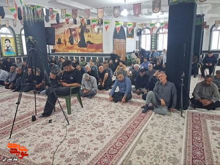 حضور مدیرکل بنیاد مازندران در چهل و پنجمین یادواره سرداران و ۱۰ شهید گرانقدر روستای ولشکلا ساری