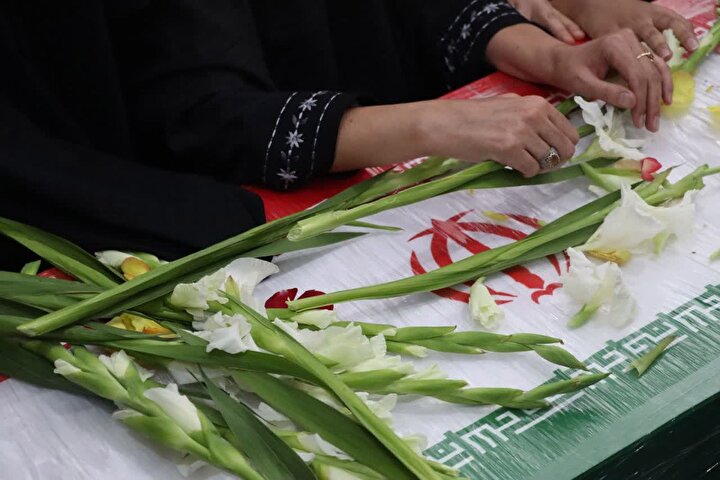 آیین وداع و تشییع پیکر مطهر شهید مدافع وطن، سرهنگ دوم «علیرضا مهرابی»