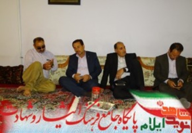 دیدار با جانبازان استان ایلام