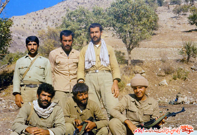 رزمندگان و شهدا جنگ تحمیلی در جبهه ایلام