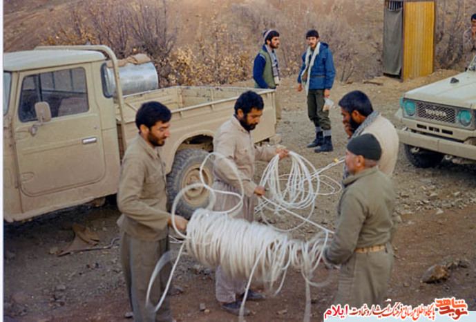 رزمندگان و شهدا جنگ تحمیلی در جبهه ایلام