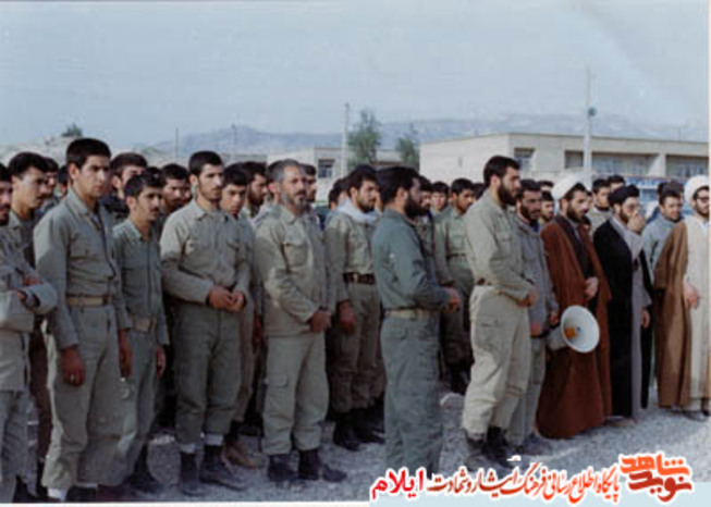 رزمندگان و شهدا جنگ تحمیلی در جبهه ایلام