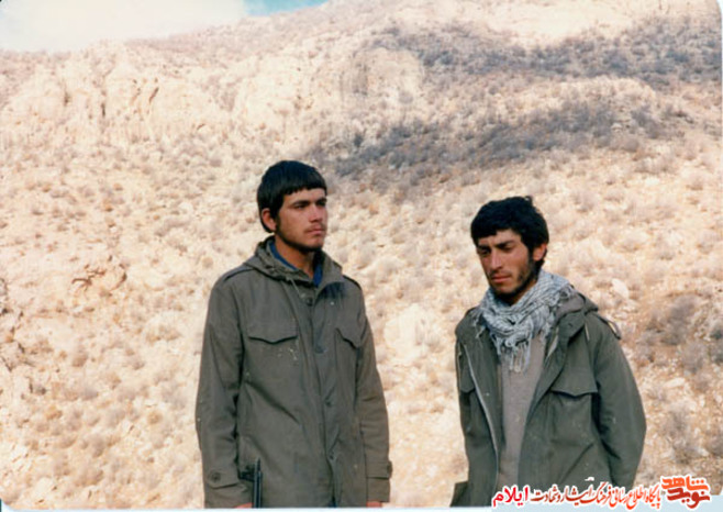  تصاویری از رزمندگان استان ایلام در جبهه های استان 