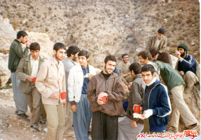 تصاویری از رزمندگان استان ایلام در جبهه های استان 