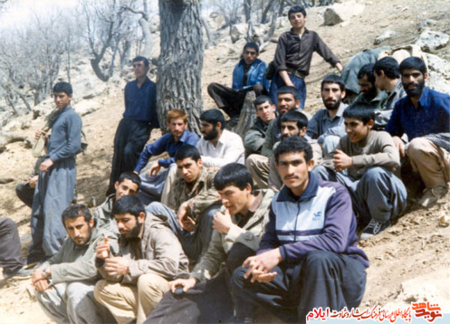  تصاویری از رزمندگان استان ایلام