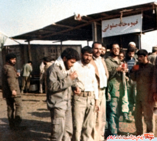 تصاویری از بسیجیان سلحشور در هشت سال دفاع مقدس به عنوان زندگی در جبهه 