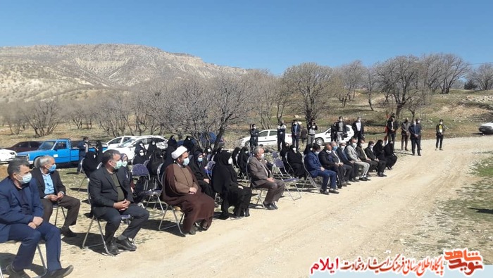 کاشت نهال به مناسبت گرامیداشت لشکر فرشتگان تاریخ ساز