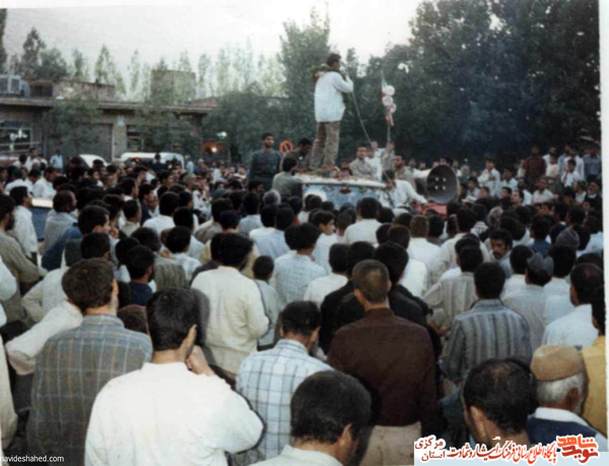 سال 1369- شازند - بازگشت از اسارت آزاده نجفعلی رضایی