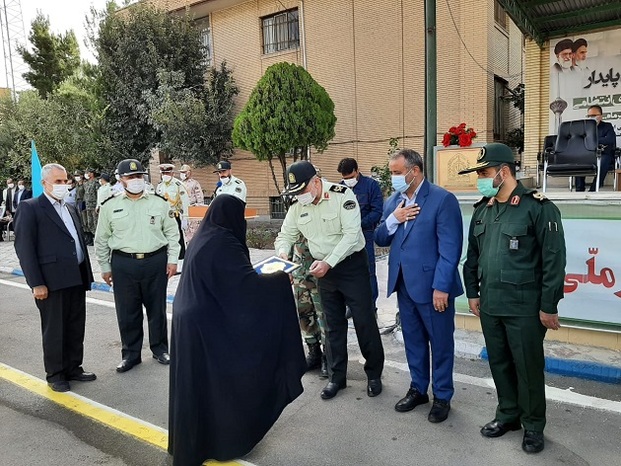 تجلیل از مادران معزز شهدای ناجا - هفدهم مهرماه ۱۴۰۰ فرماندهی انتظامی استان سمنان