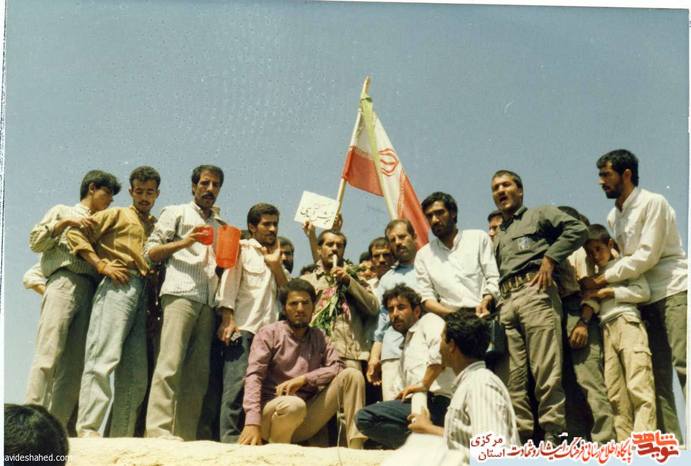 مراسم استقبال از بازگشت آزاده محسن رفیعی 