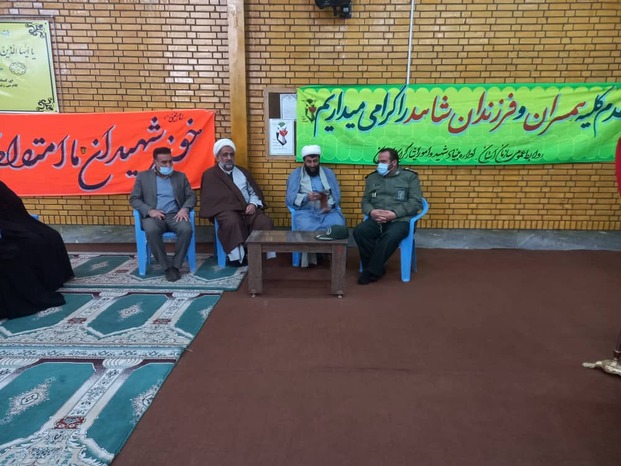 تجلیل از مادران و همسران شهدای شهرستان لردگان