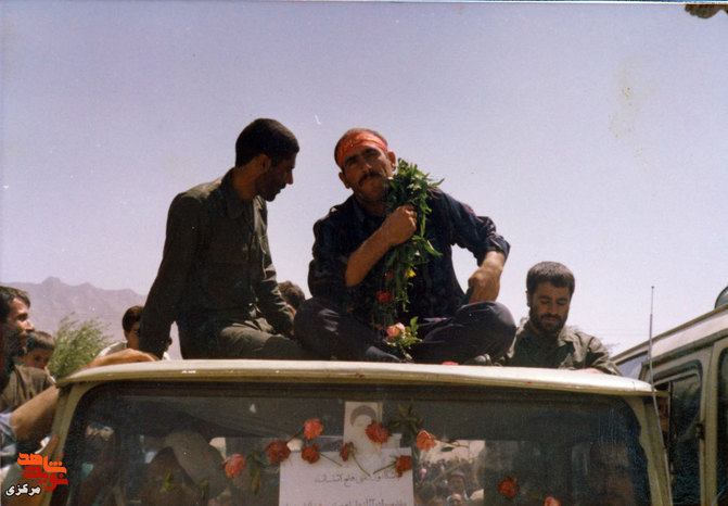 بازگشت از اسارت ابراهیم نصیری - 1369/6/4
