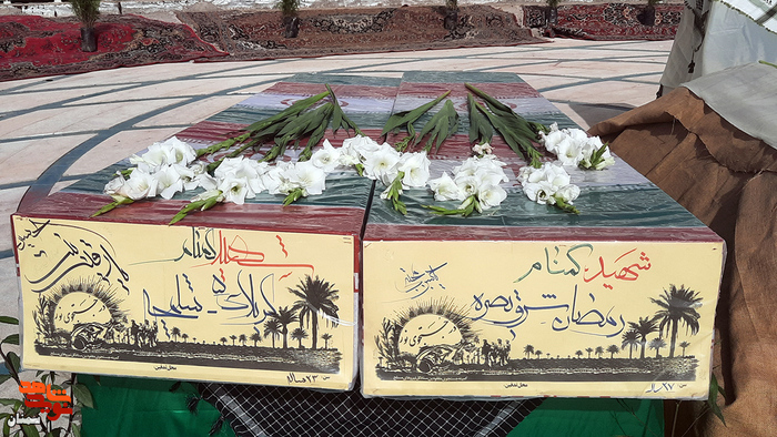 ادای احترام مسئولان به شهدای گمنام خوشنام - سوم خرداد ۱۴۰۱ پارک موزه دفاع مقدس سمنان