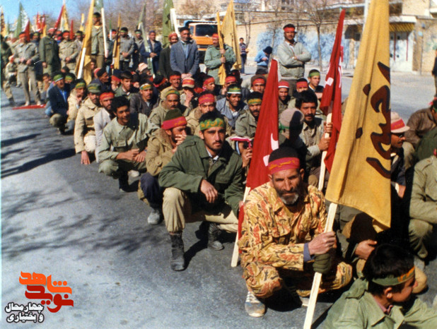 شهید عبدالحمید قاسمی پیربلوطی و همرزمان