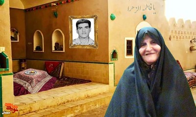 مادر گرامی شهید والامقام حسین مویدی