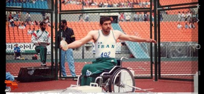 مسابقات پارالمپیک 1988 سئول «کره جنوبی» مدال برنز پرتاب دیسک