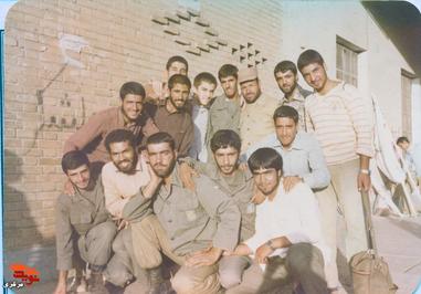 شهدای تصویر: شهید تقی ده کهنه - شهید محمدرضا زاهدی - شهید غضنفر داودآبادی - شهید عزت اله عابدی 