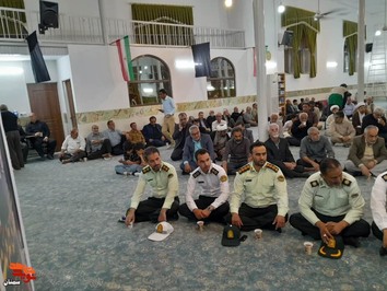 مراسم هفتمین روز شهادت شهدای خدمت- هفتم خرداد ۱۴۰۳ مسجد جامع شهرستان دامغان