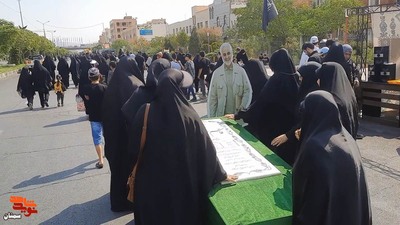 پیاده‌روی جاماندگان اربعین حسینی- چهارم شهریور ۱۴۰۳ میدان امام علی(ع) تا مصلای شهرستان سمنان