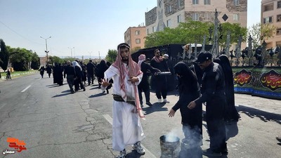 پیاده‌روی جاماندگان اربعین حسینی- چهارم شهریور ۱۴۰۳ میدان امام علی(ع) تا مصلای شهرستان سمنان